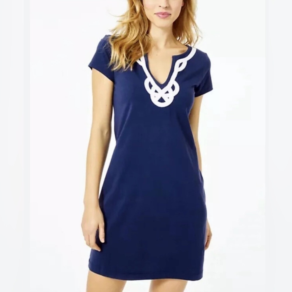 Lily Pulitzer ‘Brewster’ Dress, Small,Nautical Summer Everyday Beach Travel